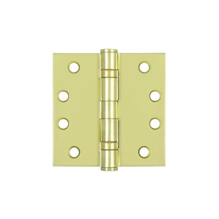 Deltana S44HDBB3 HD Square Hinges Polished Brass, 10PK S44HDBB3-XCP10